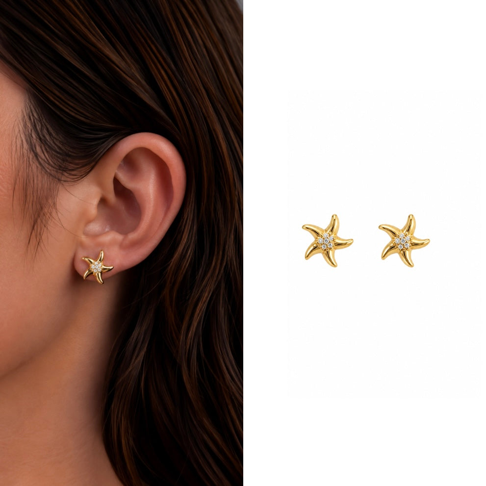 starfish studs
