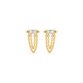 gemma chaindrop studs