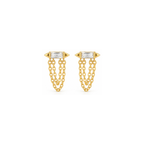 gemma chaindrop studs