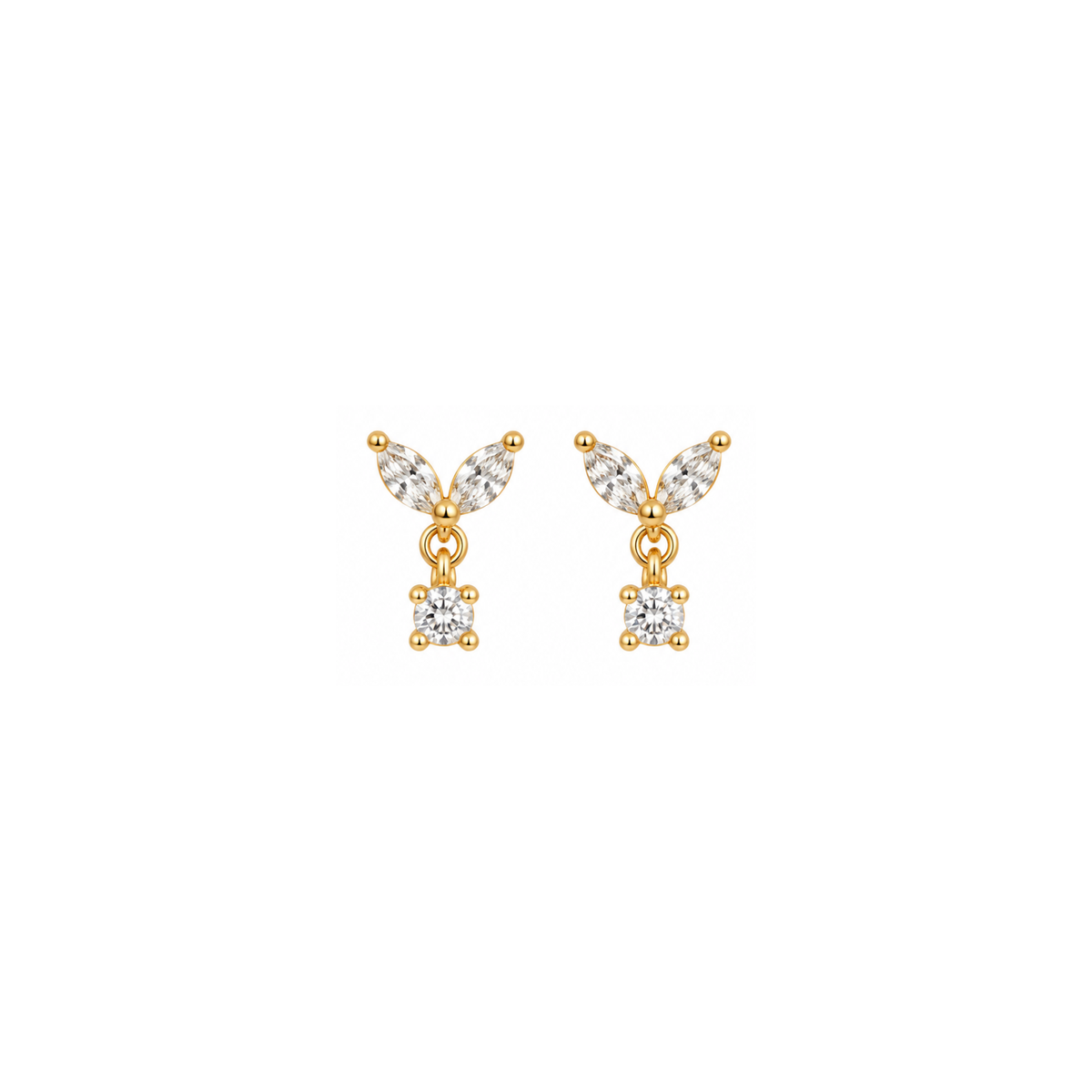 evie ballback studs - mini