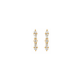 sarah ballback studs - light yellow