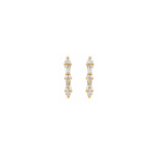 sarah ballback studs - light yellow