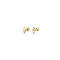 oval ballback studs