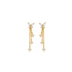butterfly drops ballback - light yellow