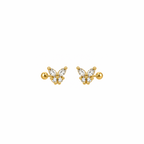 butterfly ballback studs