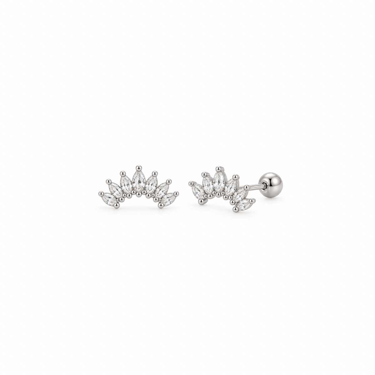 crown silver - ballback
