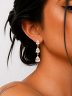 ava teardrop earrings