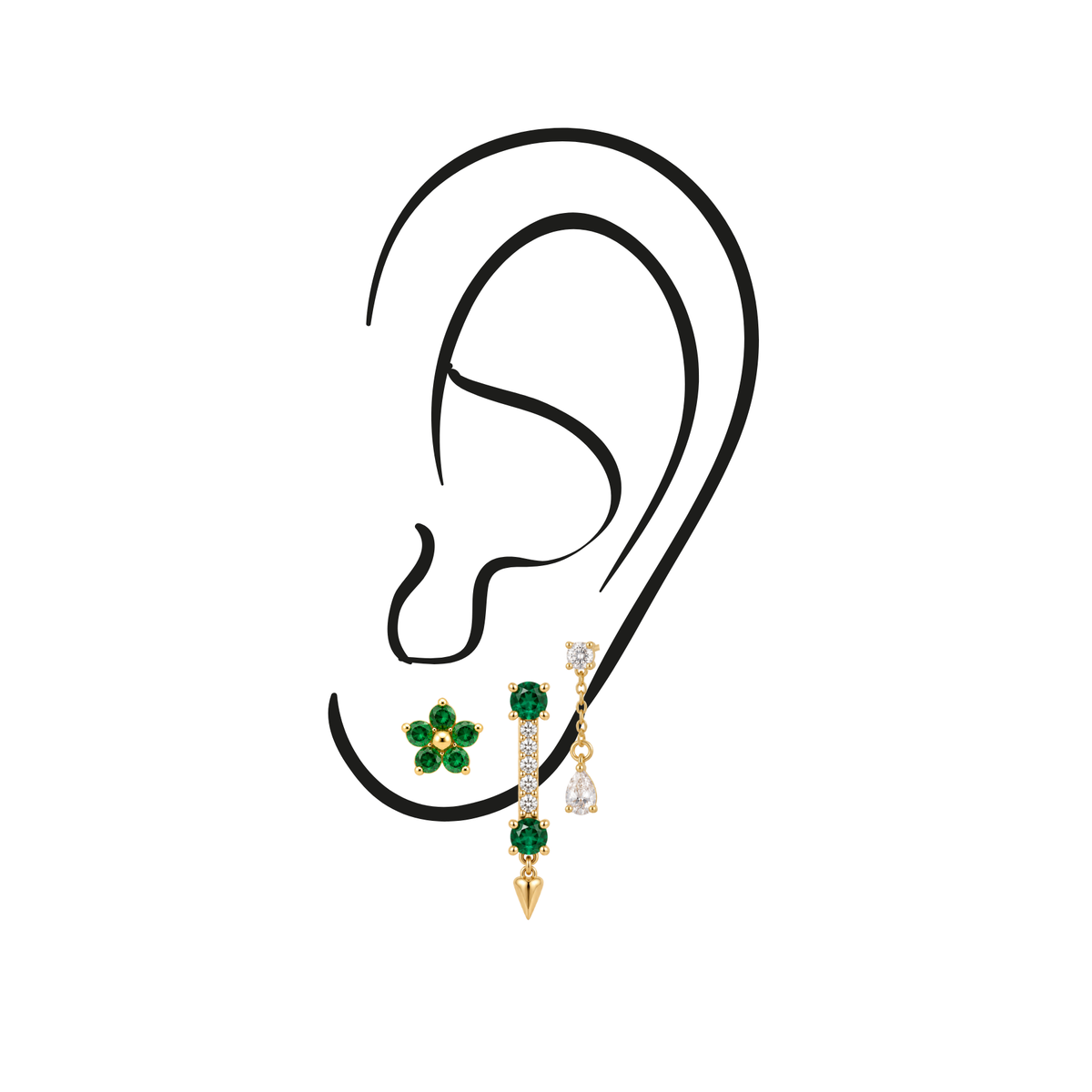 green flower combo