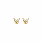 butterfly ballback studs