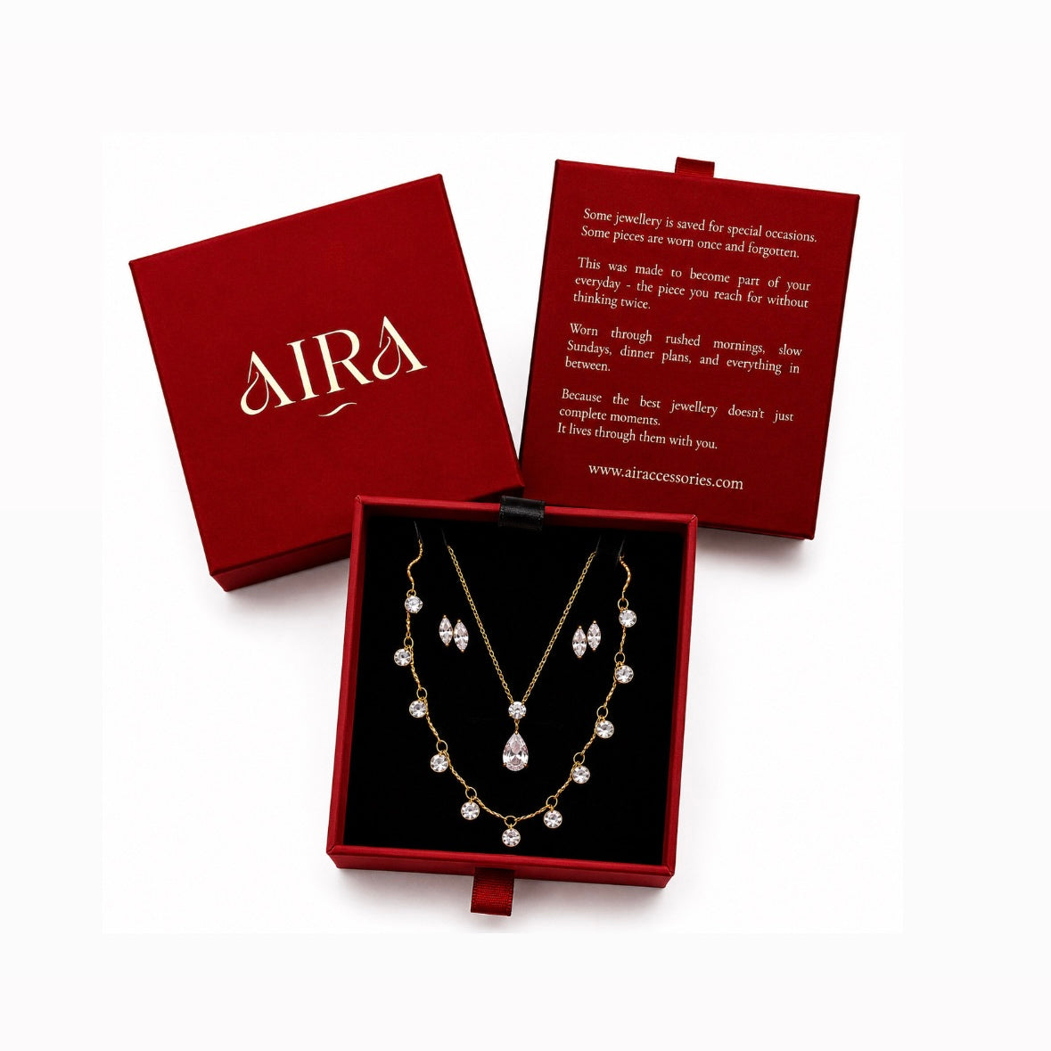 The Verona set - romantic, statement