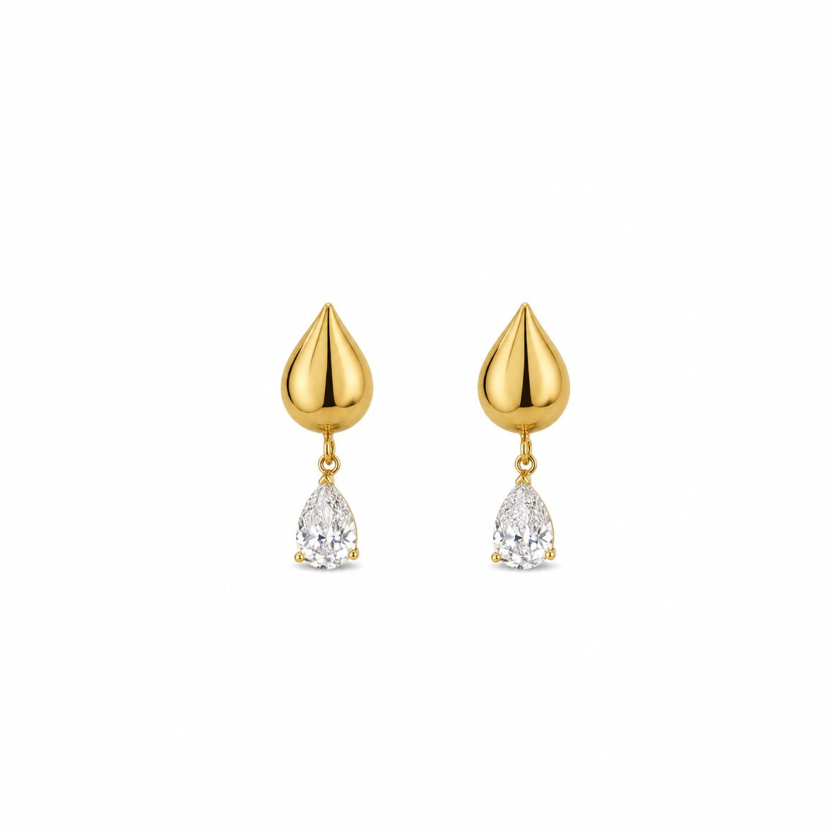 luz gold-tone drops