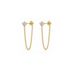 rachel chain earring