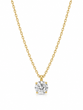 round solitare neckchain