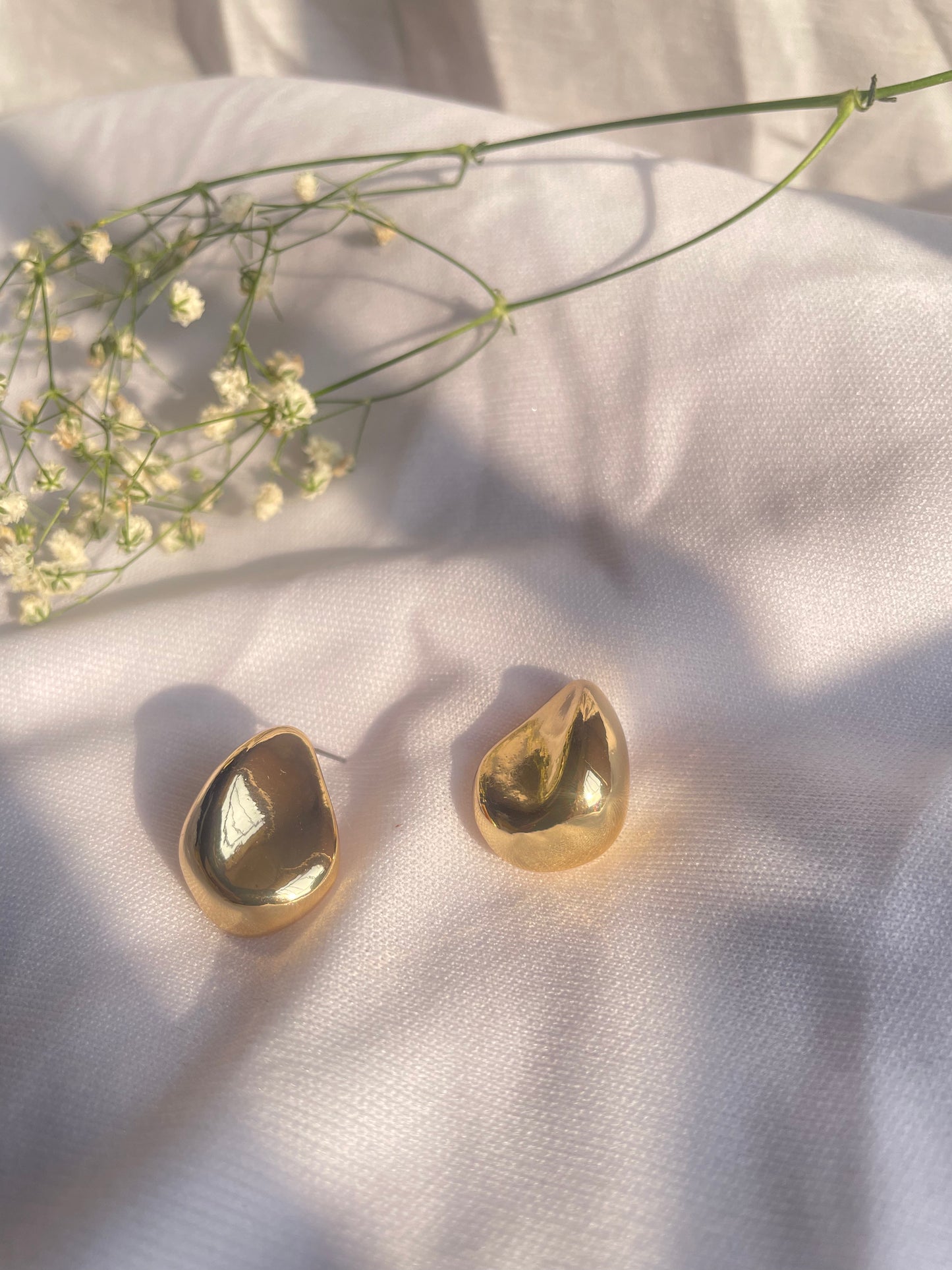 Classic Gold Stud Earrings